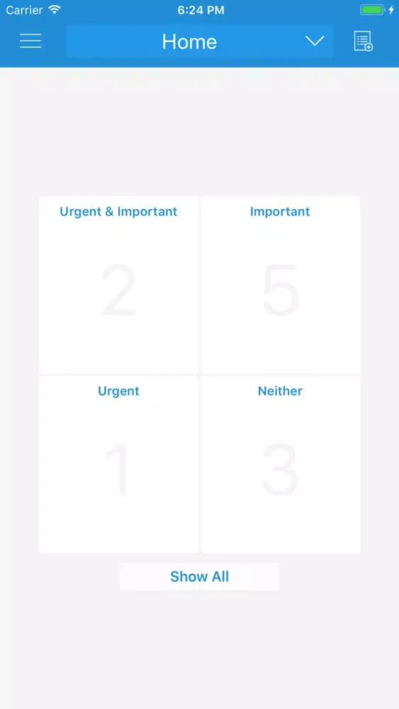 Captures d'écran de Prioritizer- Eisenhower Matrix