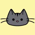 Gray Tabby Cat Stickers