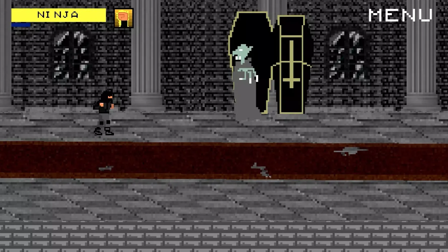 Vampire slayer ninja Pixel art Screenshots