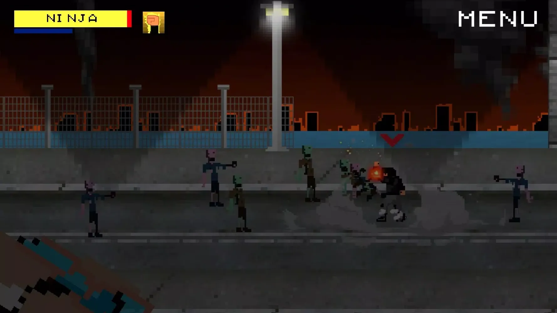 Vampire slayer ninja Pixel art Screenshots