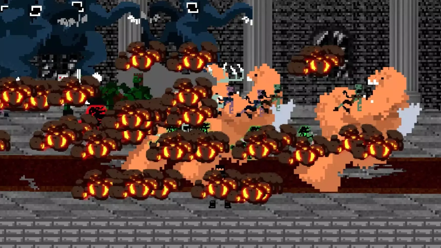 Vampire slayer ninja Pixel art Screenshots