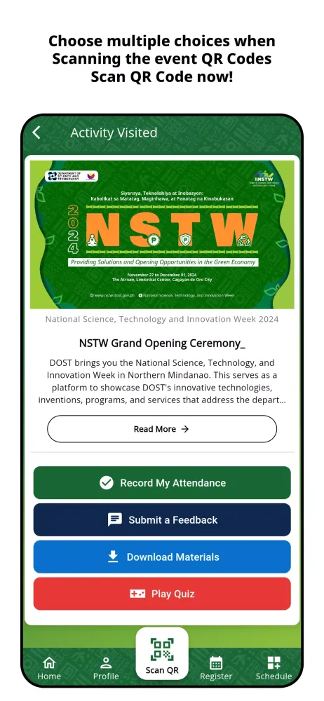 Captures d'écran de NSTW