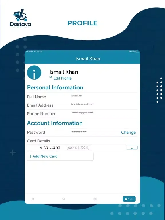 Dostava iPad  Screenshots