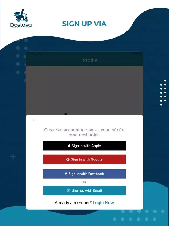 Dostava iPad  Screenshots