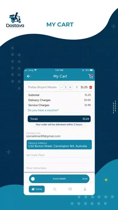 Dostava Screenshots