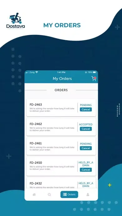 Dostava Screenshots