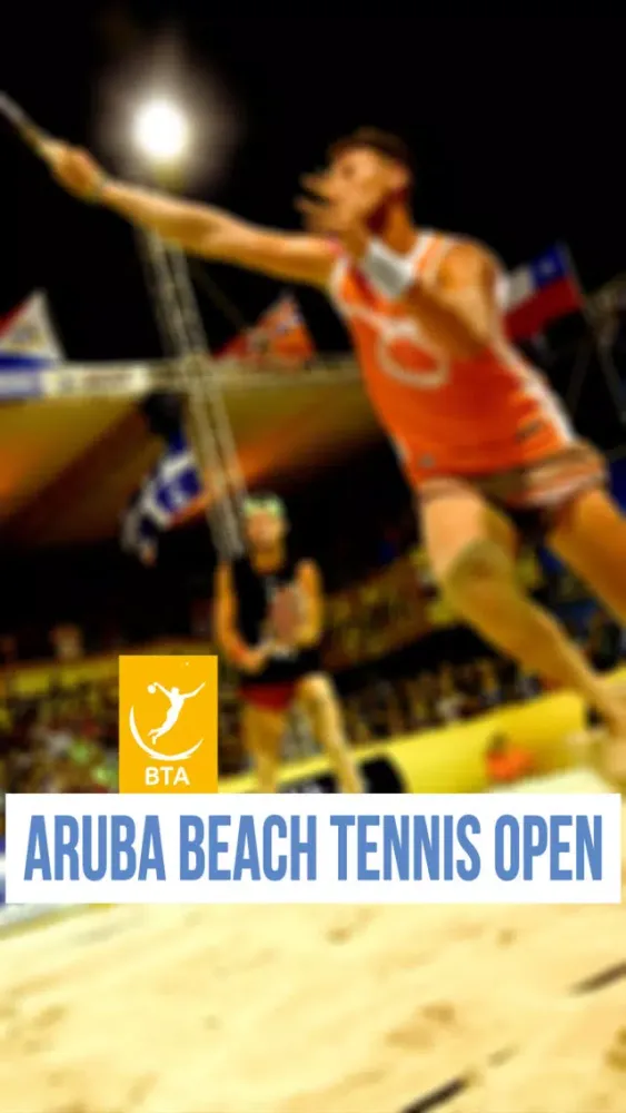 Tangkapan skrin Aruba Beach Tennis Open