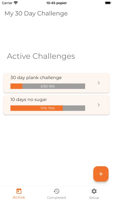 ภาพหน้าจอของ My 30 days challenge