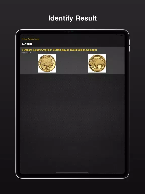 Coin Snap: Coin Identifier. iPad  স্ক্রিনশট