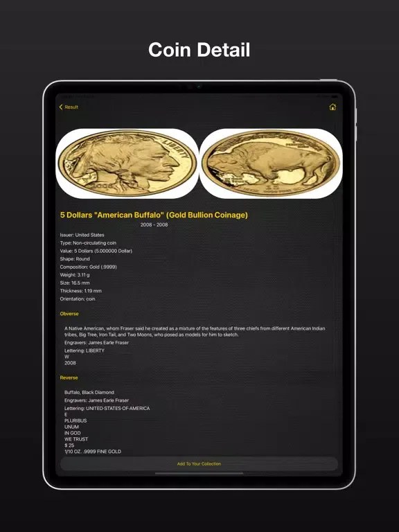 Coin Snap: Coin Identifier. iPad  স্ক্রিনশট