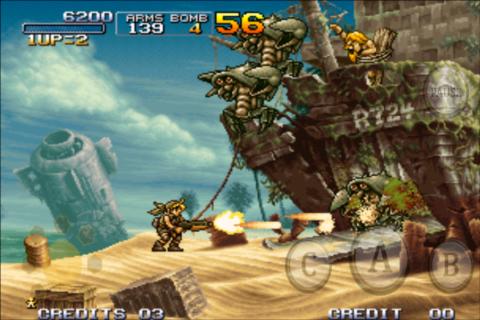 Tangkapan skrin METAL SLUG 3