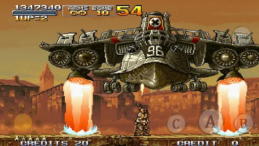 Ảnh chụp màn hình của METAL SLUG X