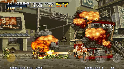 Ảnh chụp màn hình của METAL SLUG X