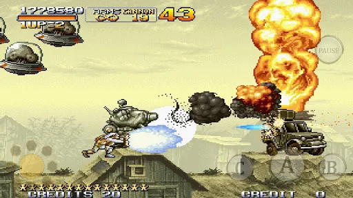 Ảnh chụp màn hình của METAL SLUG X