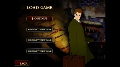 Capturas de tela do The Last Express