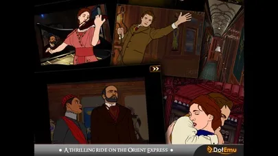 Capturas de tela do The Last Express
