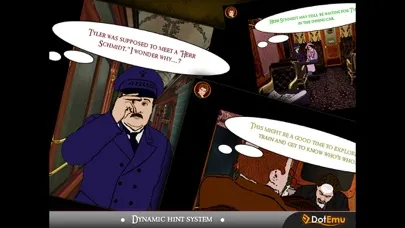 Capturas de tela do The Last Express