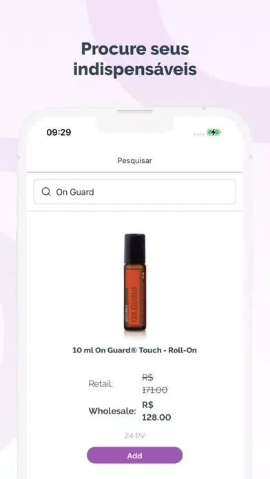 Скриншоты Compras dōTERRA