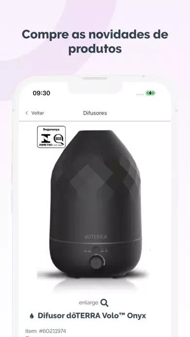 Скриншоты Compras dōTERRA