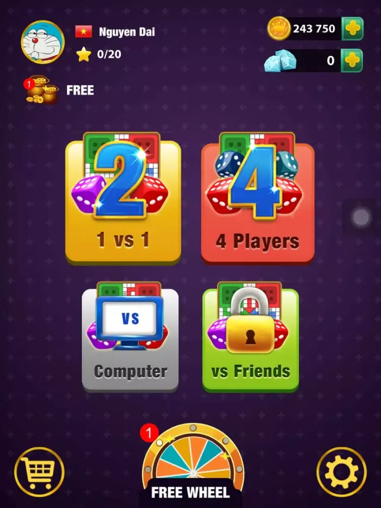 Ludo Bing - Online Multiplayer iPad 應用截圖