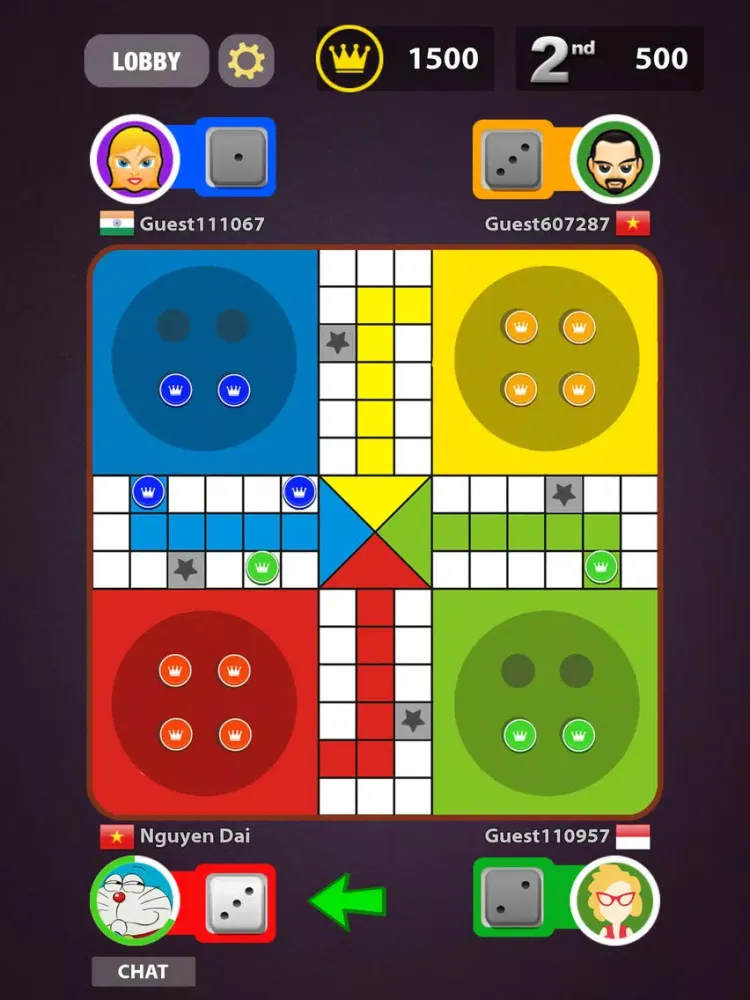 Ludo Bing - Online Multiplayer iPad 應用截圖