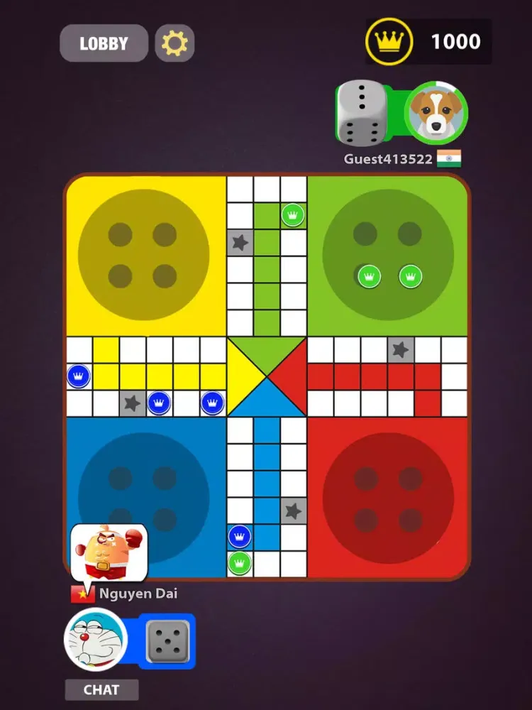 Ludo Bing - Online Multiplayer iPad 應用截圖