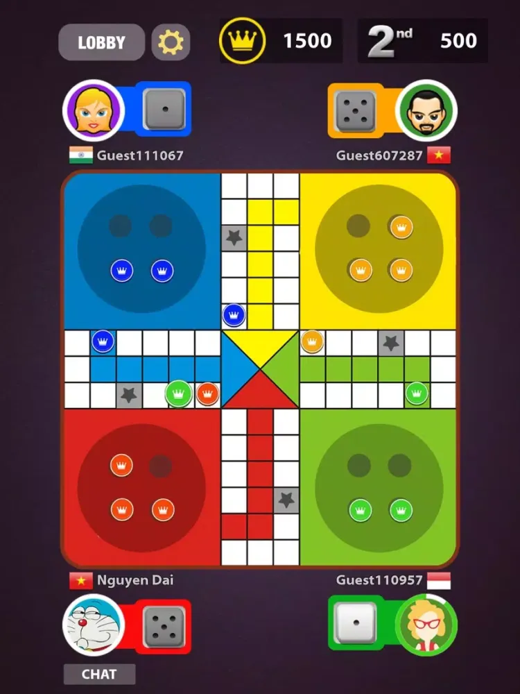 Ludo Bing - Online Multiplayer iPad 應用截圖