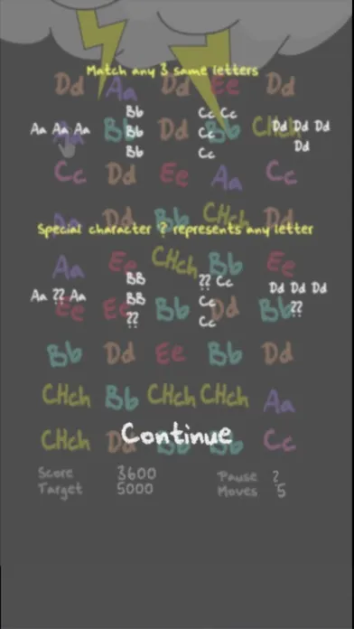 Capturas de tela do Spanish Alphabet Free