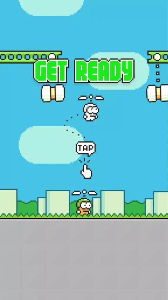Swing Copters Screenshots