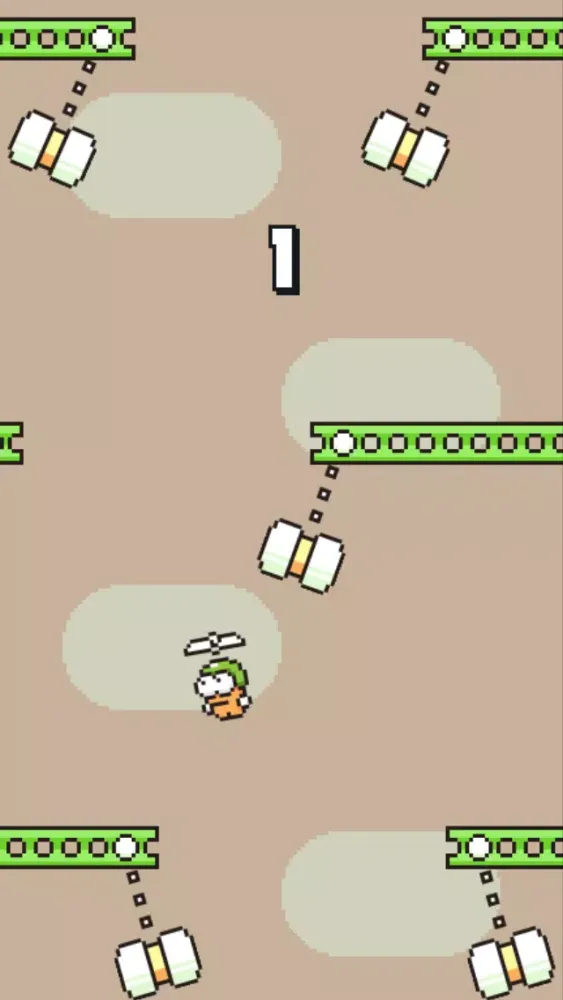 Swing Copters Screenshots