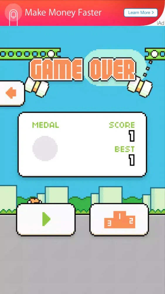 Swing Copters Screenshots