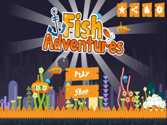 Fish Adventures Jumping iPad 应用截图