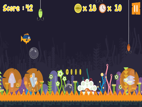 Capturas de tela do Fish Adventures Jumping iPad 