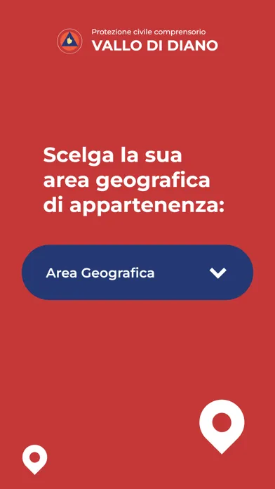 Screenshot di Emergenza Cittadino