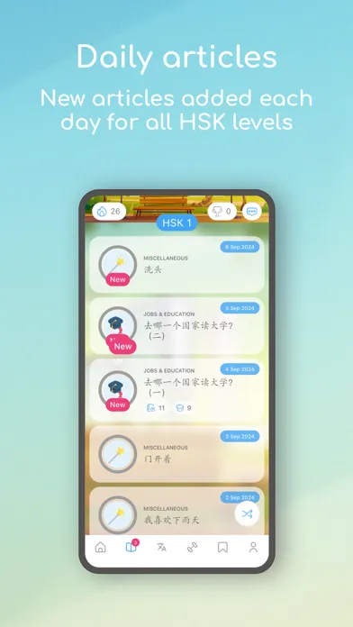 Tangkapan layar Dot Languages - Learn Chinese