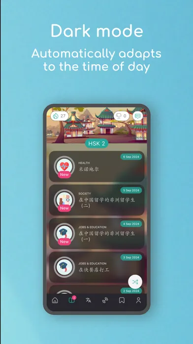Tangkapan layar Dot Languages - Learn Chinese