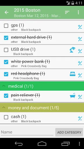 Packing List - Full应用截图