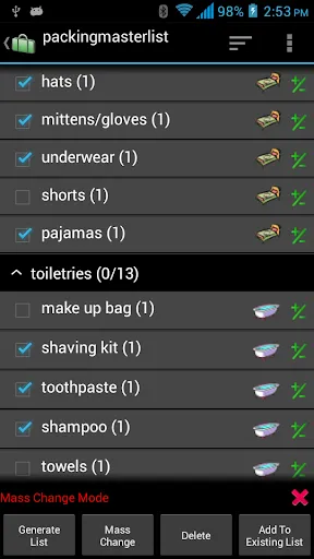 Packing List - Full应用截图
