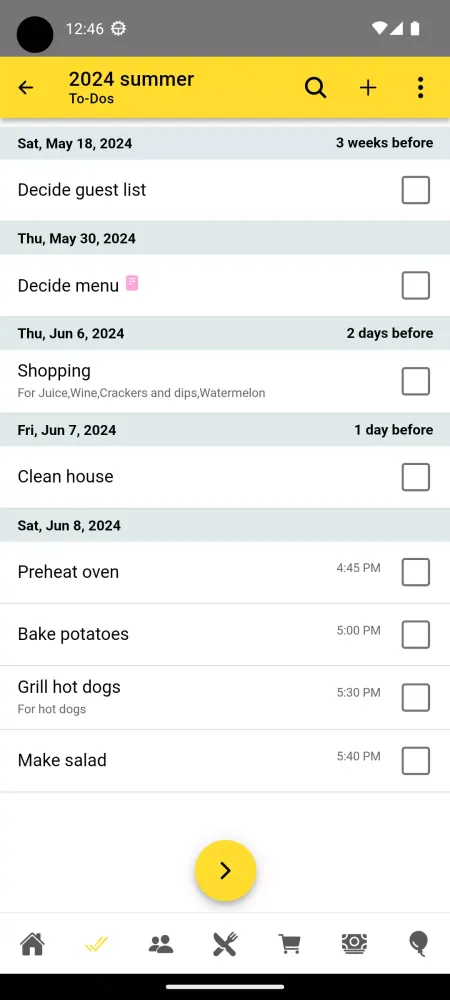 Party Planner স্ক্রিনশট