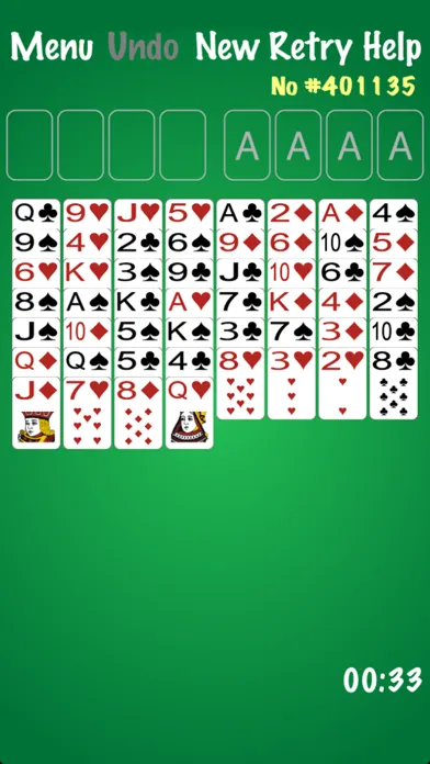 FreeCell!应用截图