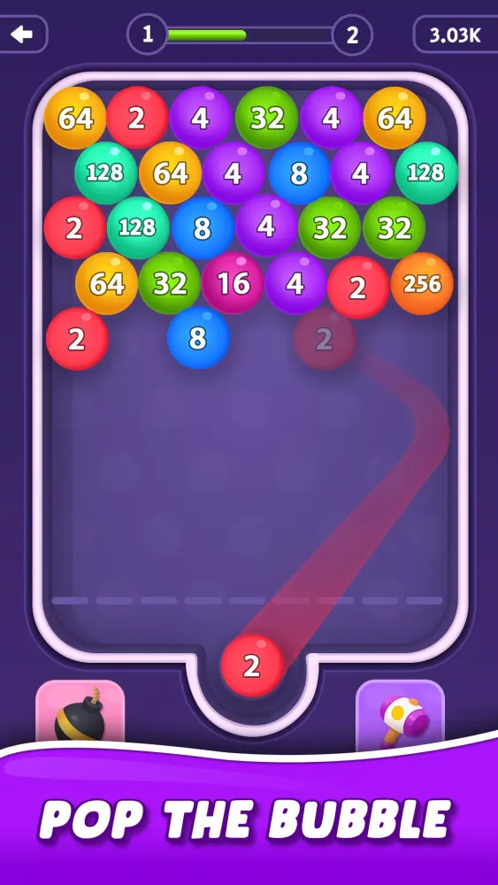 تصاویر Bubble Merge - 2048