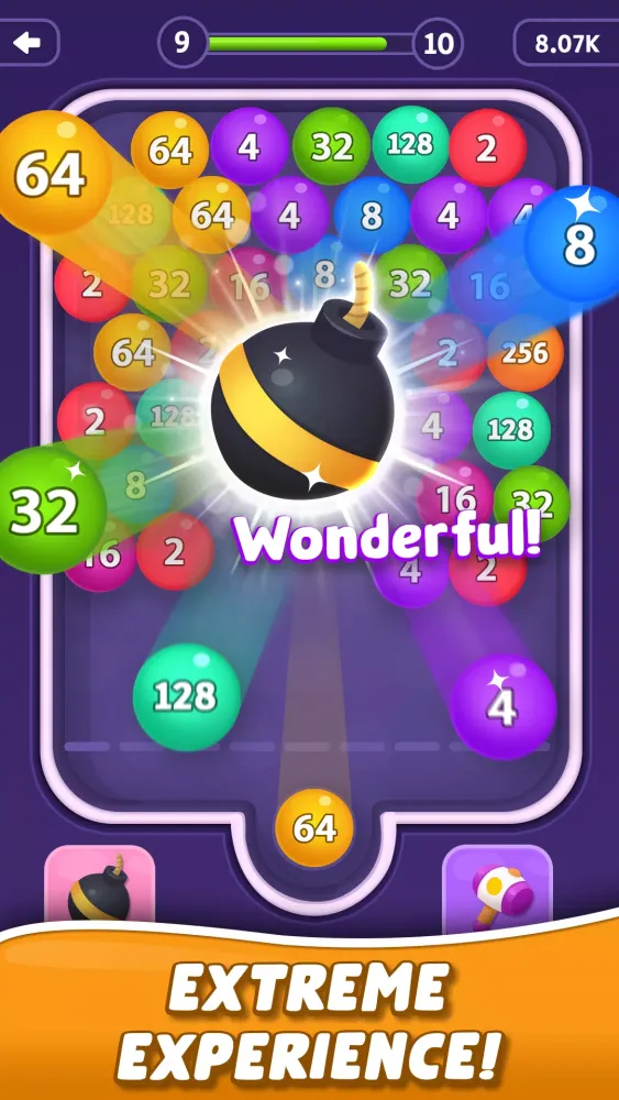 تصاویر Bubble Merge - 2048