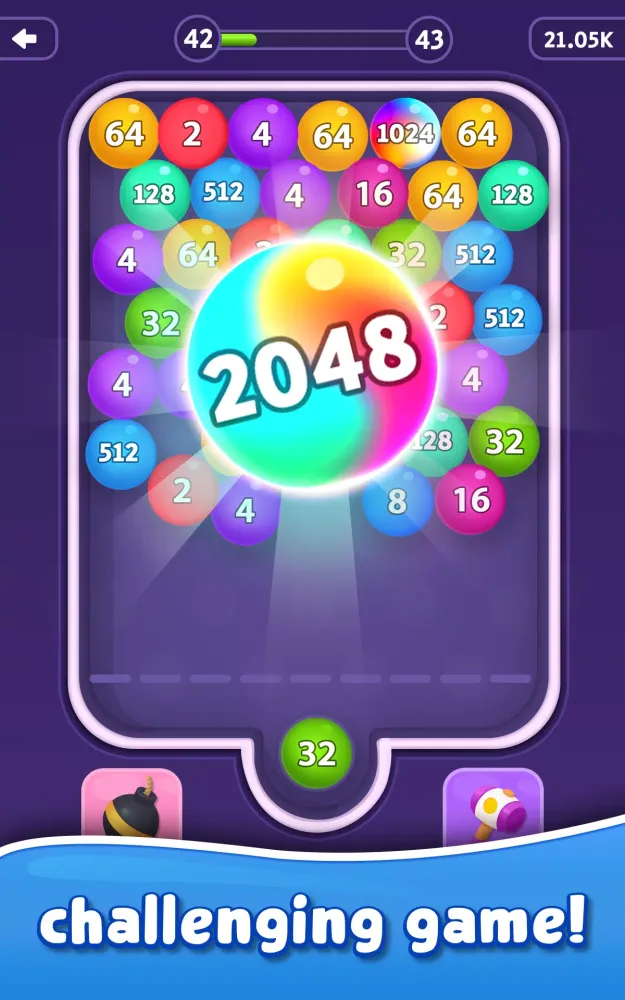 تصاویر Bubble Merge - 2048