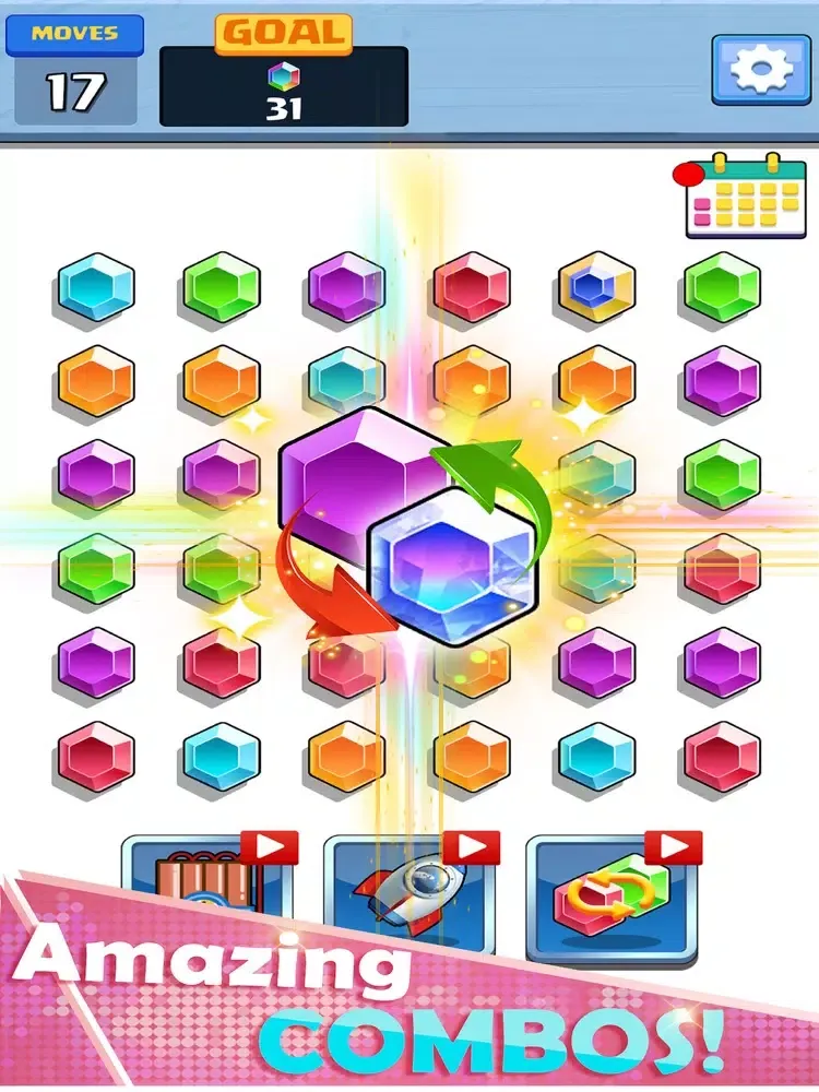 Gems Boom iPad 应用截图