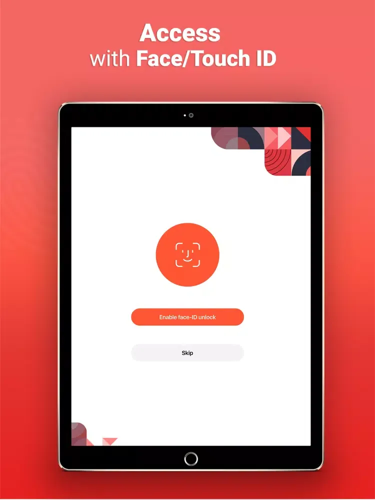 Password Manager- PassLock iPad  Screenshots