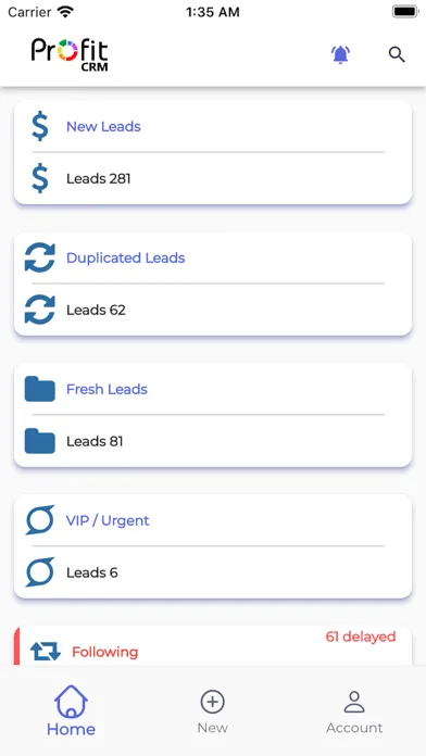 Profit CRM V4 Screenshots