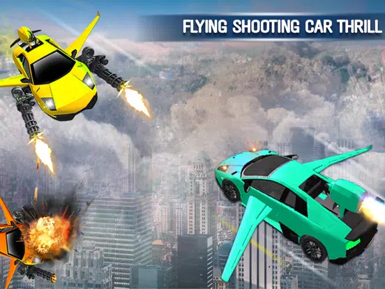 Car Shooting Flying Battle Pro iPad  Ekran Görüntüleri