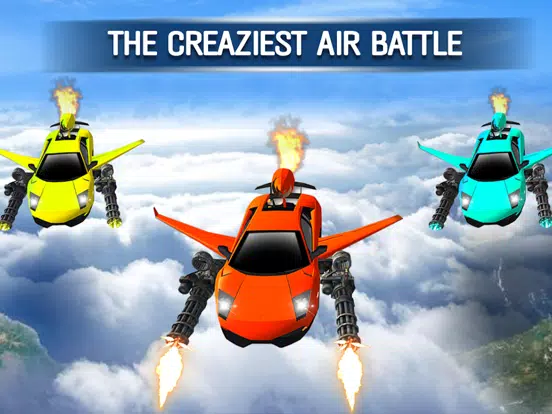 Car Shooting Flying Battle Pro iPad  Ekran Görüntüleri