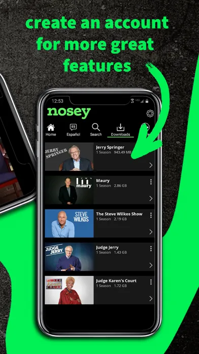 Nosey - Watch Full TV Episodes Ekran Görüntüleri