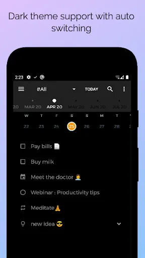 Capturas de pantalla de OrganizeMe: ADHD BulletJournal